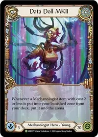 Data Doll MKII HER027 (Flesh and Blood: Promo Cards)