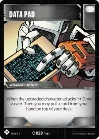 Data Pad (Wave 1)