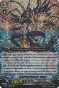 Daunting Deletor Oksizz (BT16: Legion of Dragons and Blades ver.E)