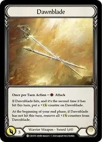 Dawnblade (Crucible of War) — Flesh & Blood TCG Card Value