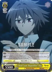 Dead Count Shapeshifter Sieg (Fate/Apocrypha)