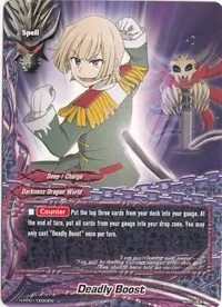 Deadly Boost (Terror of the Inverse Omni Lords) — Future Card BuddyFight Card Value