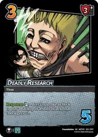 Deadly Research (Attack on Titan: Battle for Humanity)