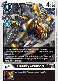 DeadlyAxemon (Alternative Being Booster)