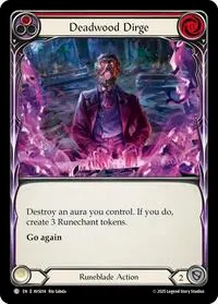 Deadwood Dirge Red (Armory Deck: Legends Viserai)