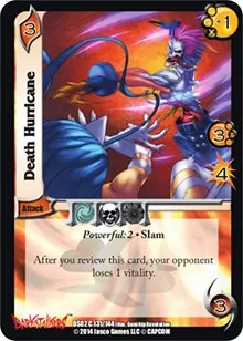 Death Hurricane (Darkstalkers: Warriors of the Night)