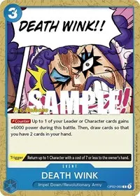 DEATH WINK (Paramount War Pre-Release Cards)