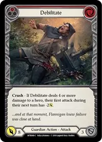 Debilitate Red (Welcome to Rathe)