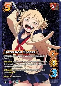 Deception Dagger (UniVersus: My Hero Academia: Jet Burn)