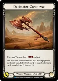 Decimator Great Axe (Dusk till Dawn)