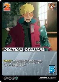 Decisions Decisions (Challenger Series: Cowboy Bebop and Trigun Stampede)