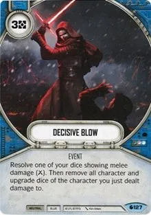 Decisive Blow (Spirit of Rebellion) — Star Wars Destiny Card Value