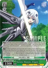 Decisive Moment Origami (Date A Live Vol.2)