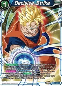 Decisive Strike (Fighter's Ambition) — Dragon Ball Super CCG Card Value