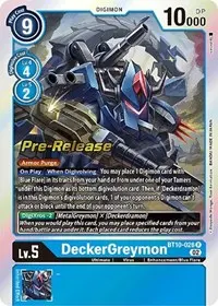 DeckerGreymon (Xros Encounter Pre-Release Cards)