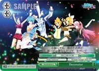 Decorator (Hatsune Miku: Project DIVA F 2nd) — Weiss Schwarz Card Value