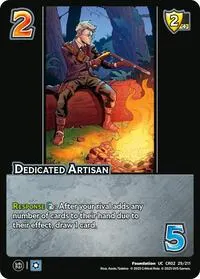 Dedicated Artisan (Critical Role: Heroes of Exandria)