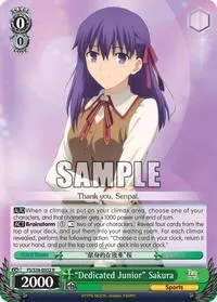 Dedicated Junior Sakura (Fate/stay night [Unlimited Blade Works] Vol. II)