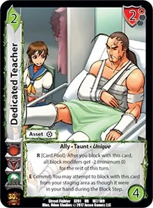 Dedicated Teacher (Street Fighter CCG)