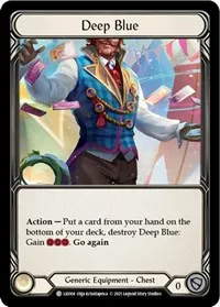 Deep Blue (Blitz Deck: Tales of Aria - Lexi) — Flesh & Blood TCG Card Value