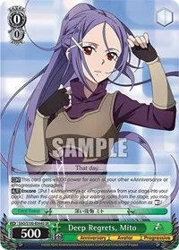 Deep Regrets Mito SR (Sword Art Online Animation 10th Anniversary)