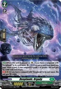 Deeplands Orgady (DZ-BT12: Chasm of Lost Souls) — Cardfight Vanguard Card Value