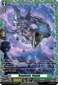 Deeplands Orgady FR (DZ-BT12: Chasm of Lost Souls) — Cardfight Vanguard Card Value
