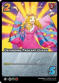 Defending Pageant Queen (UniVersus: My Hero Academia: Jet Burn)