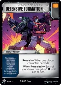 Defensive Formation (War for Cybertron: Siege I)