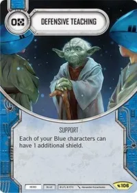 Defensive Teaching (Legacies) — Star Wars Destiny Card Value