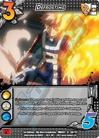 Defrosting (UniVersus: My Hero Academia: Crimson Rampage)