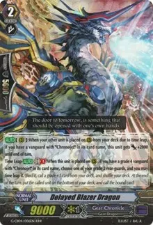 Delayed Blazer Dragon (G-CB04: Gear of Fate)