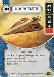 Delta 7 Interceptor Card Only (Spirit of Rebellion)