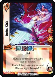 Delta Kick (Darkstalkers: Warriors of the Night)