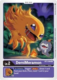 DemiMeramon (Release Special Booster 1.5) — Digimon Card Game Card Value