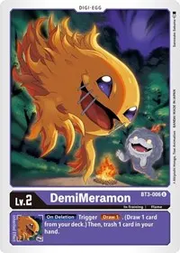 DemiMeramon (Release Special Booster 1.5)