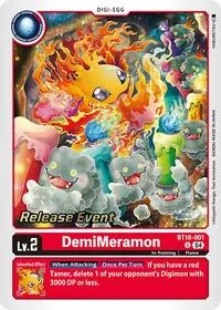 DemiMeramon (Release Special Booster 2.0 Celebration Event Cards)