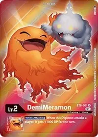 DemiMeramon Box Topper (Double Diamond)