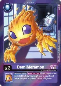 DemiMeramon Limited Foil (Chain of Liberation)