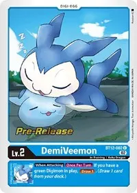 DemiVeemon (Across Time Pre-Release Cards)