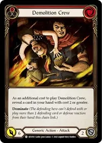 Demolition Crew Red (Blitz Deck: Outsiders - Uzuri)