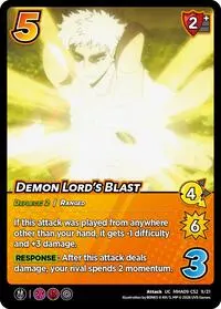 Demon Lords Blast (Challenger Series: My Hero Academia - Final Battle)