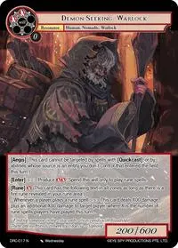 Demon Seeking Warlock (Descent into the Raven's Catacombs)