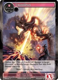 Demonflame (The Moonlit Savior) — Force of Will Card Value