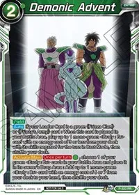 Demonic Advent (Tournament Promotion Cards) — Dragon Ball Super CCG Card Value