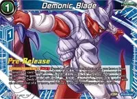 Demonic Blade (Critical Blow Pre-Release Cards)