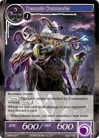 Demonic Commander (The Moonlit Savior)