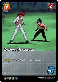 Demonic Teamwork (Yu Yu Hakusho: Dark Tournament)