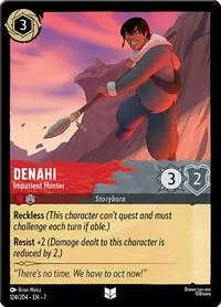 Denahi Impatient Hunter (Archazia's Island)