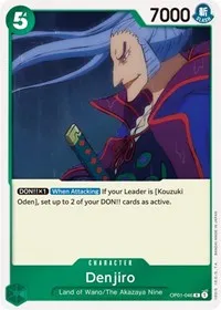 Denjiro (Romance Dawn) — One Piece Card Game Card Value
